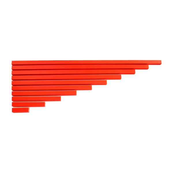 Red Rods with Stand